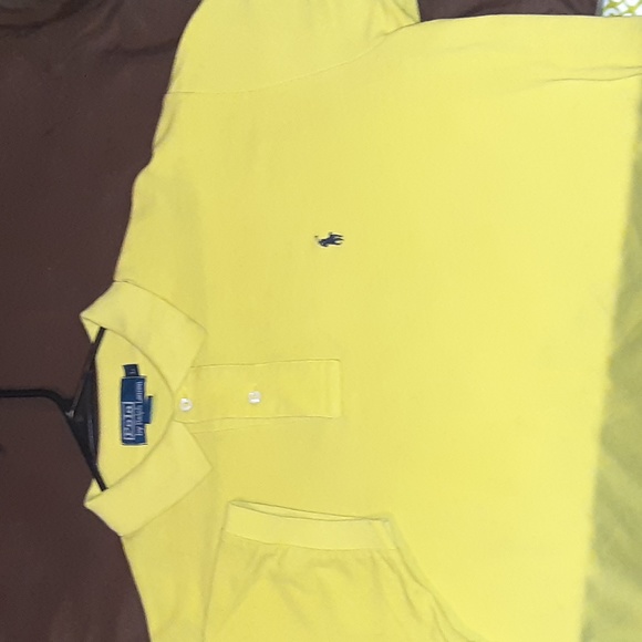 4 Ralph Lauren shirt. Orange, Gray, yellow  and black - Picture 5 of 5